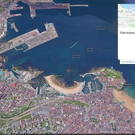 Appartamento Acuarium 1 Gijón Esterno foto